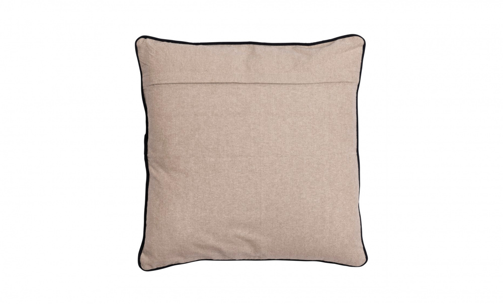 MANJA Kuddfodral 50x50 Beige/Mrkbl i gruppen Mattor & Textil / Prydnadskuddar / Kuddfodral hos SoffaDirekt.se (103616)