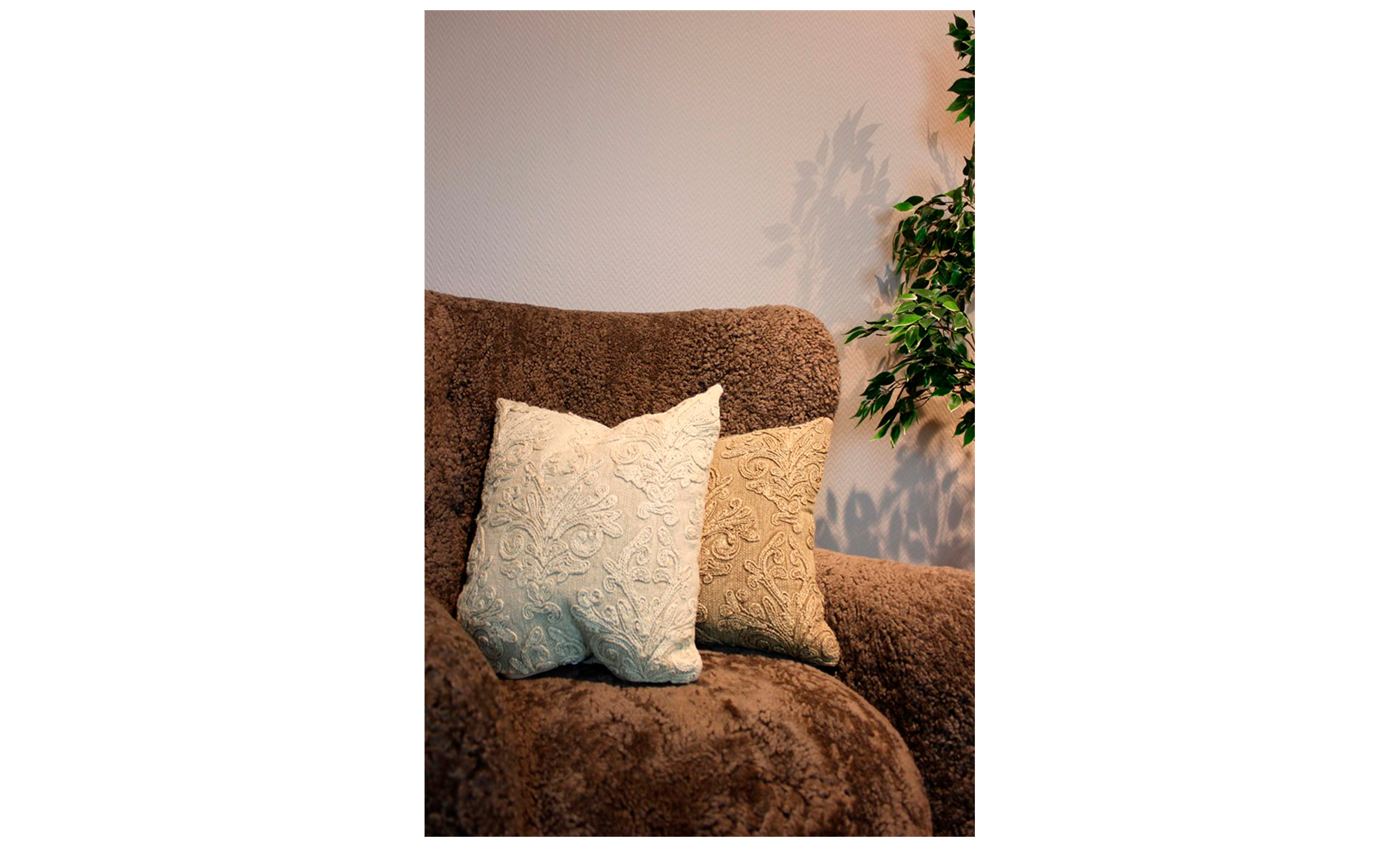 INEZ Kuddfodral 45x45 Beige