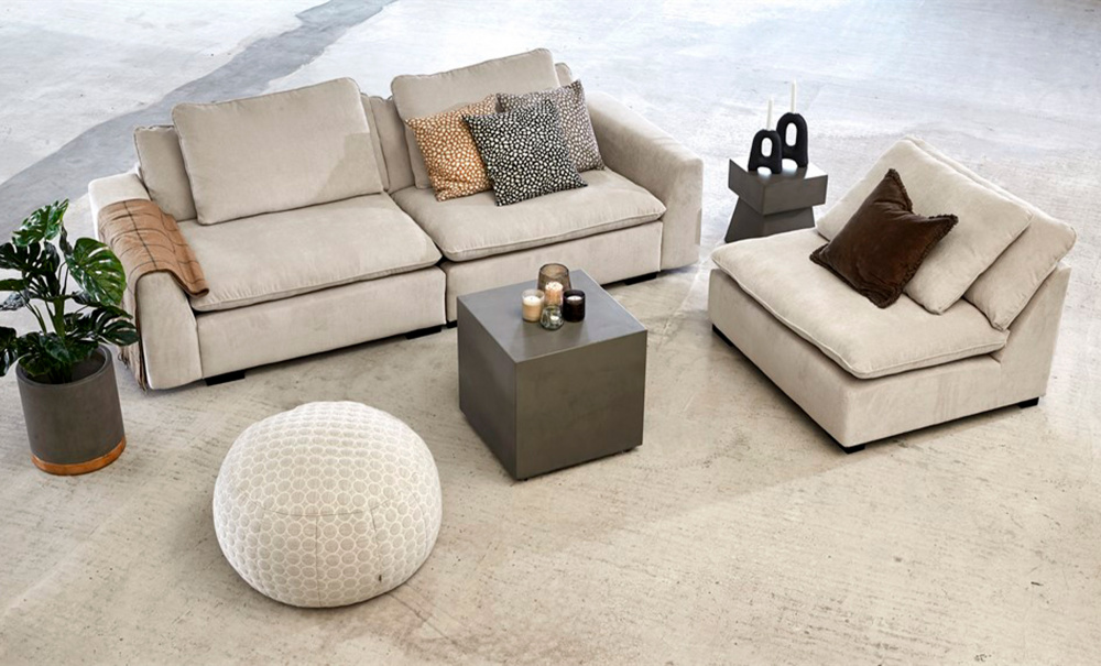 GABBY 4-sitssoffa Beige i gruppen Vardagsrum / Soffor / 2-4 Sitssoffor hos SoffaDirekt.se (104013)