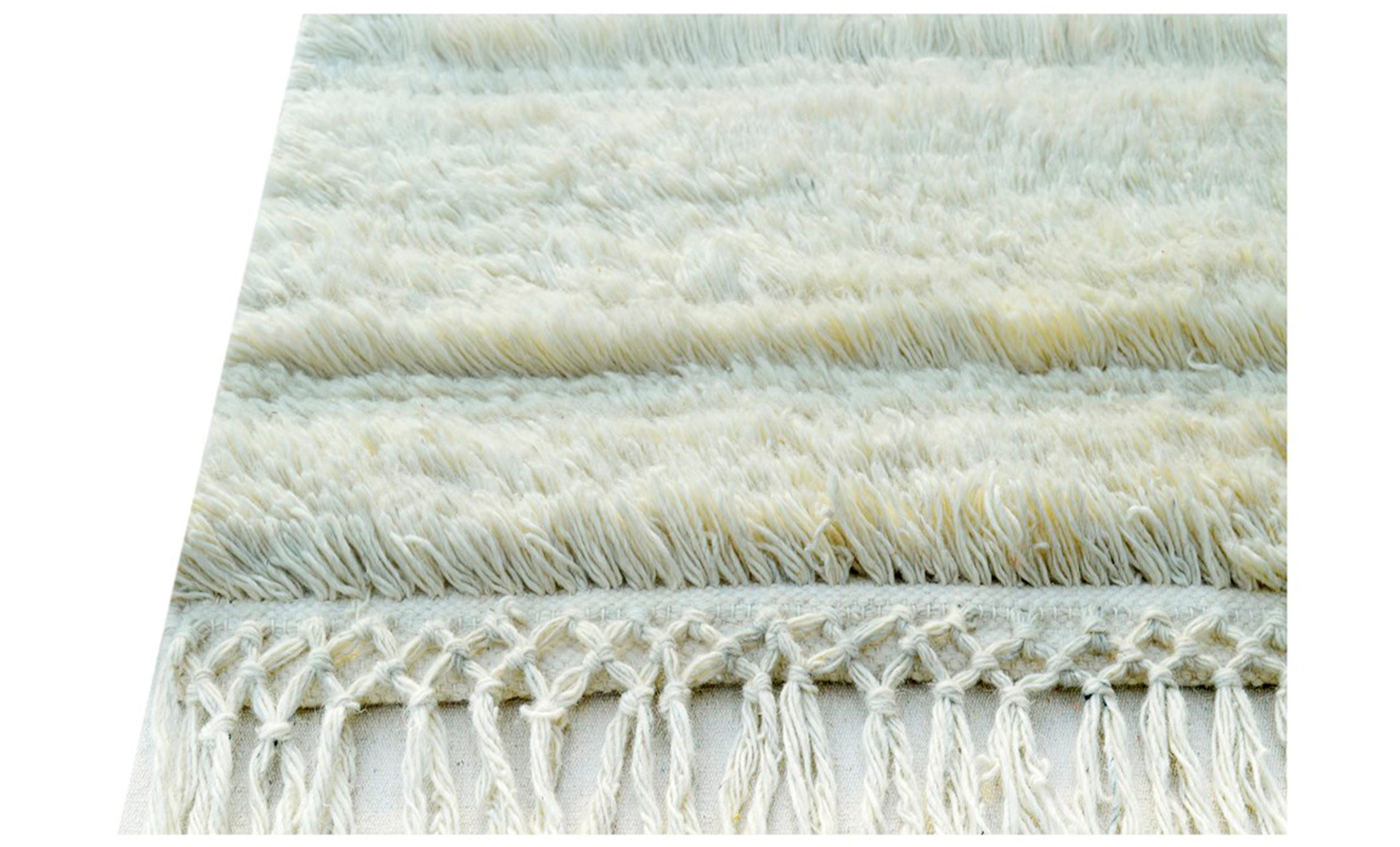 FIG Ullmatta 200x300 Silver/Beige