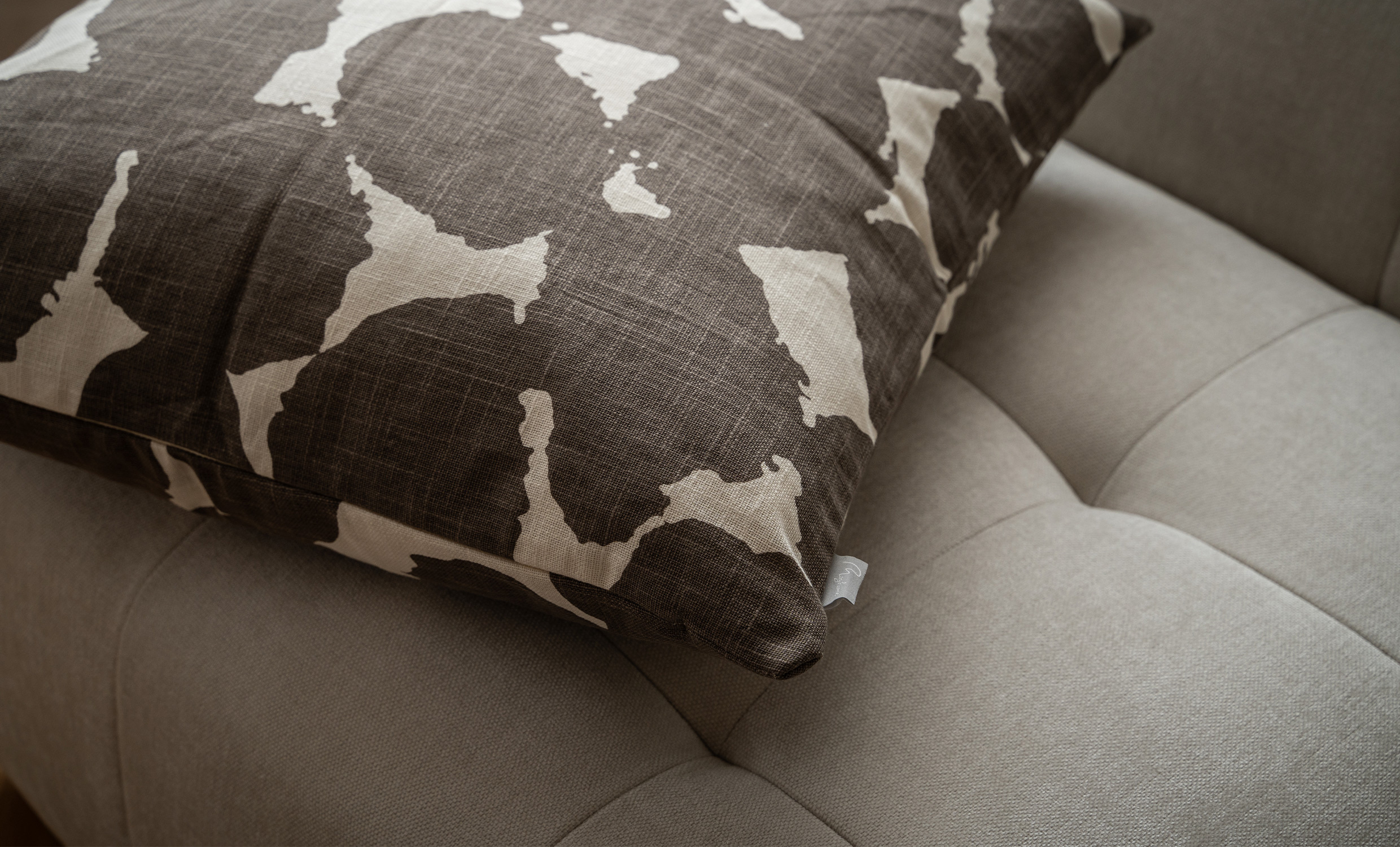 ZELDA Kuddfodral 60x60 Beige