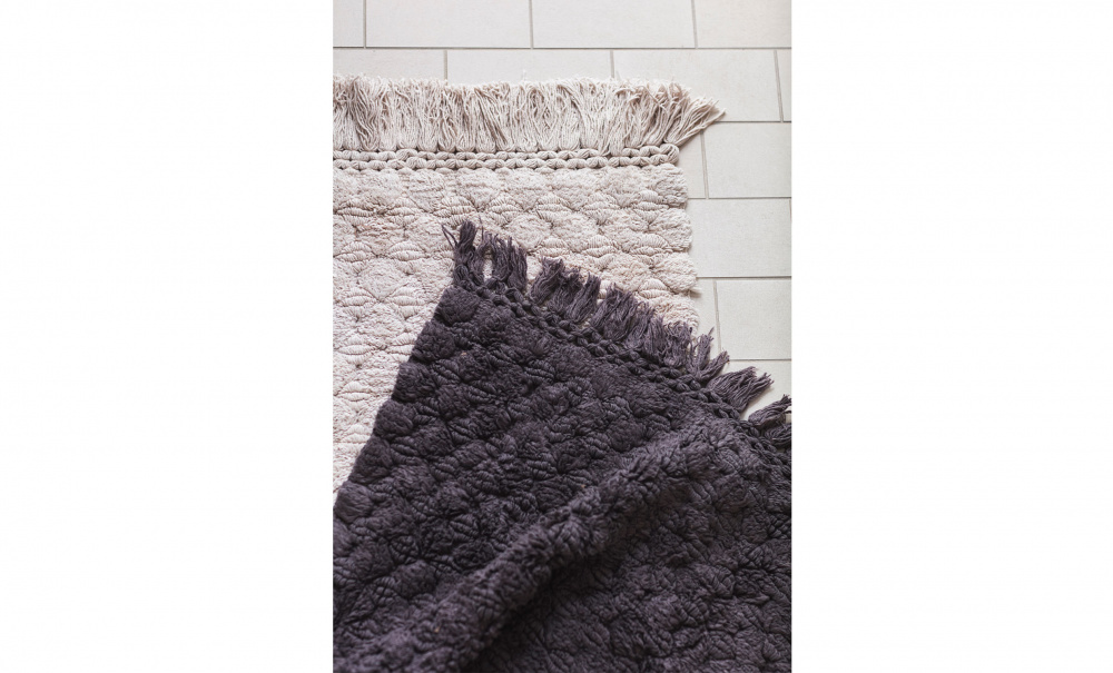 SANDER Matta 60x90 Sand i gruppen Mattor & Textil / Mattor / Bomullsmattor hos SoffaDirekt.se (104704)