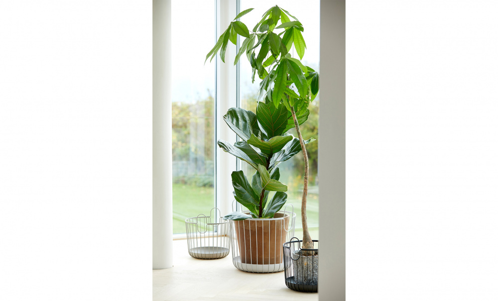 INU Korg 40,6cm Gr i gruppen Dekoration / Korgar och Frvaring hos SoffaDirekt.se (10551)