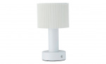Byt till bild nr 1 (TIARA Bordslampa Laddbar Vit)