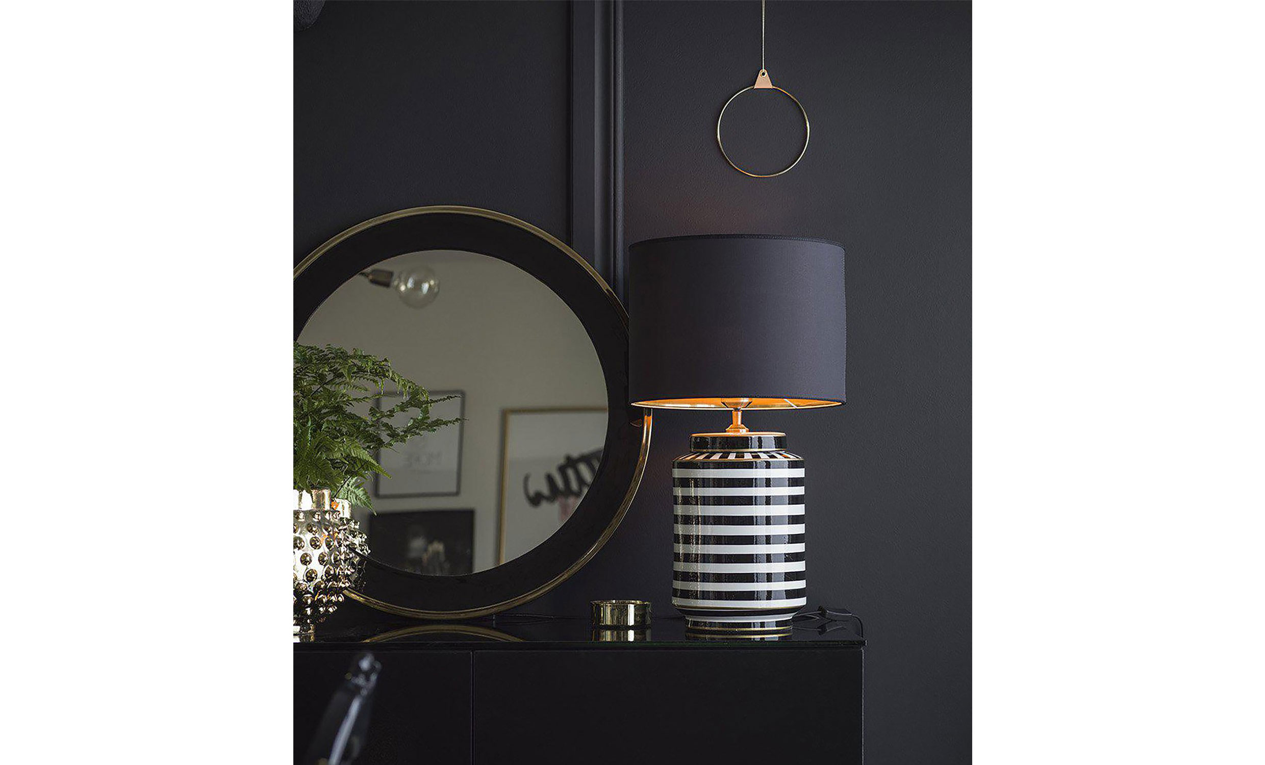 GATSBY Bordslampa 63cm Svart