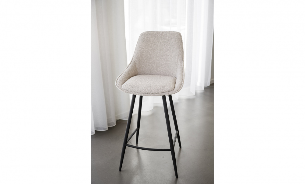 SIERRA Barstol Beige i gruppen Matplats / Sittmbler / Barstolar hos SoffaDirekt.se (110479)