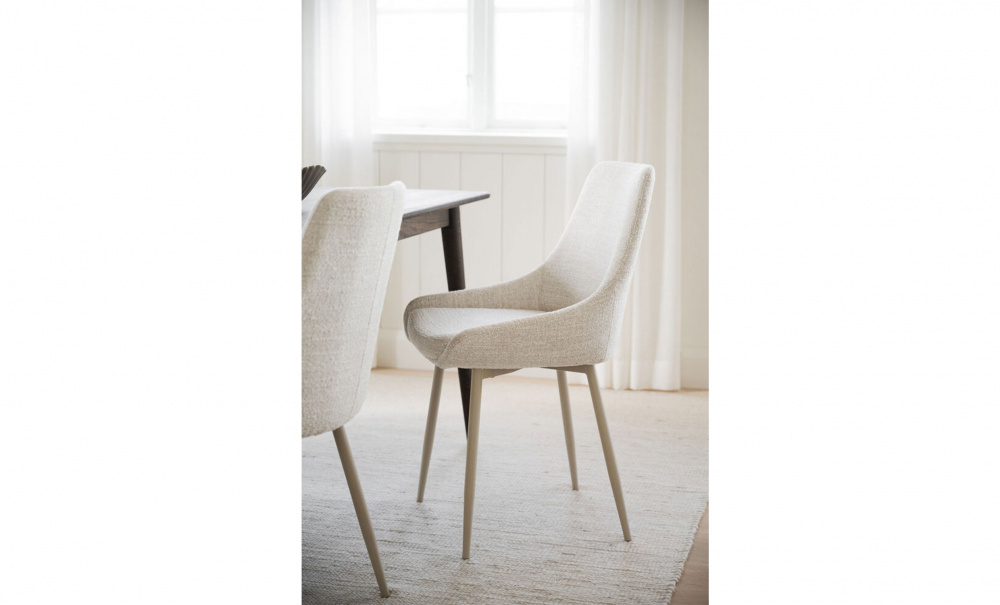 SIERRA Stol Ljusbeige i gruppen Matplats / Sittmbler / Stolar hos SoffaDirekt.se (110496)
