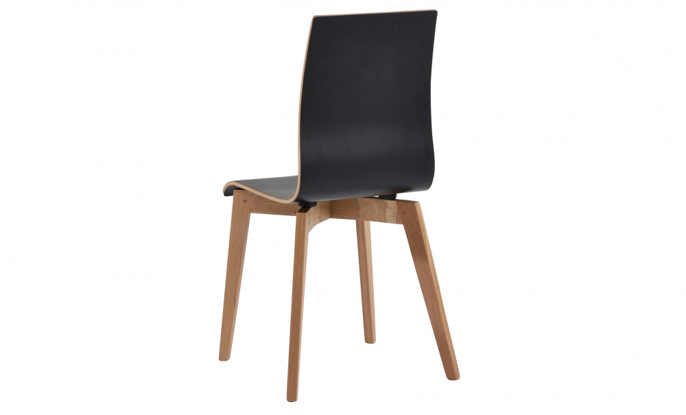STARBY Stol Svart/Ek i gruppen Matplats / Sittmbler / Stolar hos SoffaDirekt.se (113630)