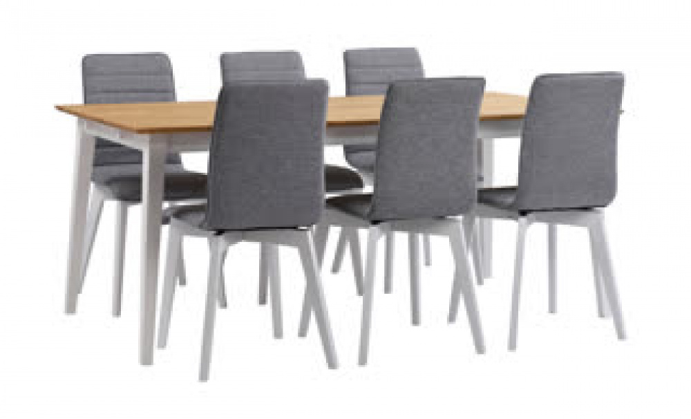 STARBY Stol Mrkgr/Svart i gruppen Matplats / Sittmbler / Stolar hos SoffaDirekt.se (113639)