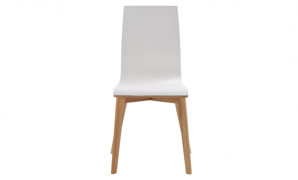 STARBY Stol Vit/Ek i gruppen Matplats / Sittmbler / Stolar hos SoffaDirekt.se (113642)