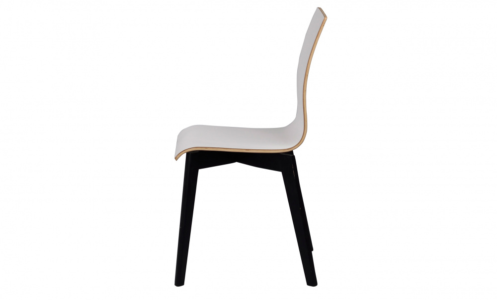 STARBY Stol Vit/Svart i gruppen Matplats / Sittmbler / Stolar hos SoffaDirekt.se (113643)