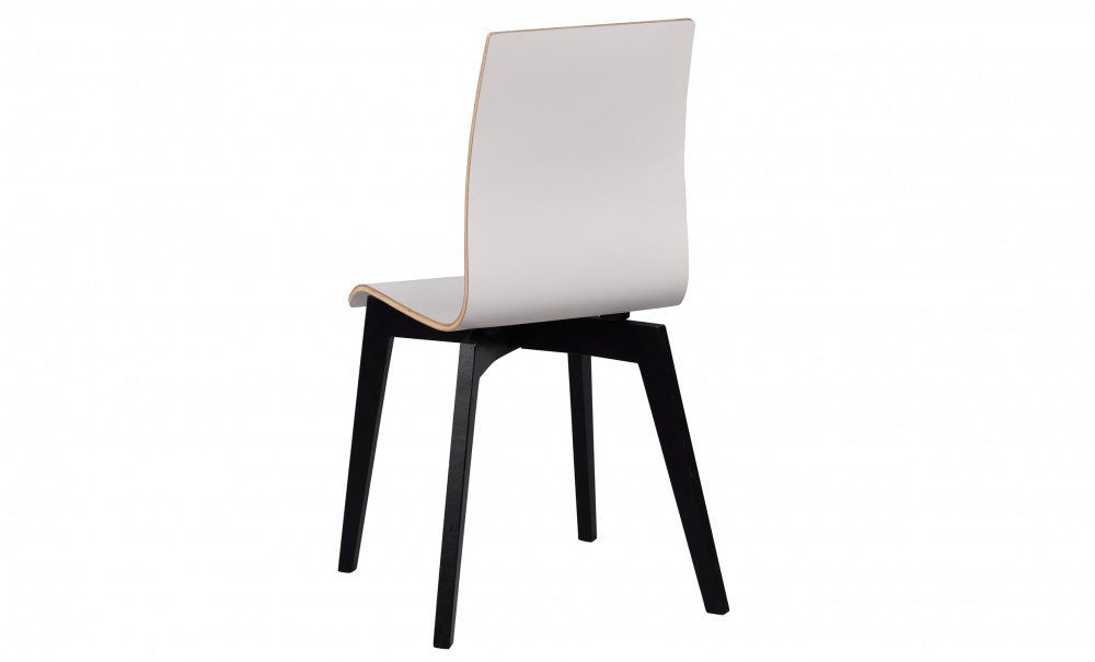STARBY Stol Vit/Svart i gruppen Matplats / Sittmbler / Stolar hos SoffaDirekt.se (113643)