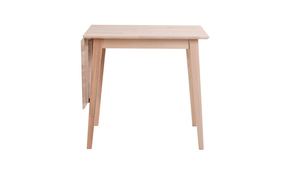 FILIPPA Klaffbord 80+45 Vitpigmenterad ek i gruppen Matplats / Bord / Matbord hos SoffaDirekt.se (113718)