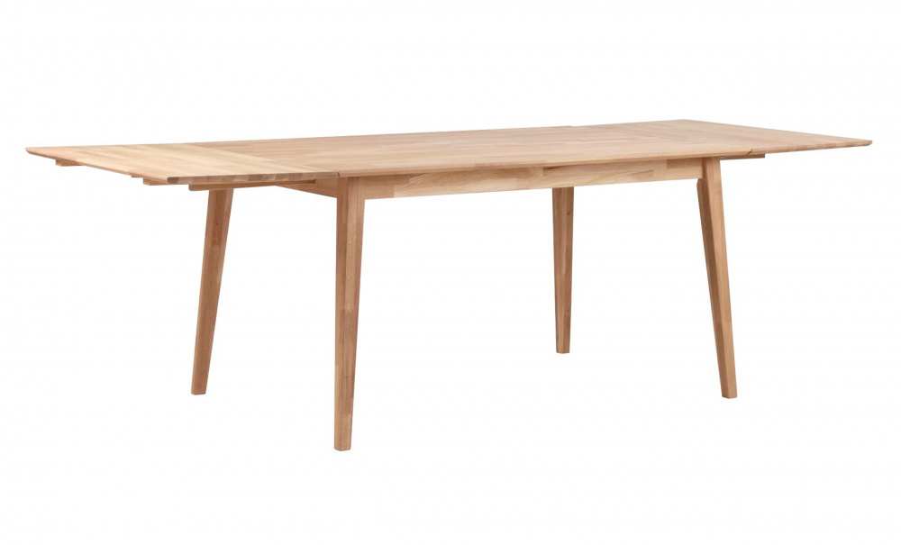FILIPPA Matbord 140 Vitpigmenterad ek i gruppen Matplats / Bord / Matbord hos SoffaDirekt.se (113731)