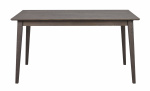 FILIPPA Matbord 140 Mörkbrun ek Byt till bild nr 1 (FILIPPA Matbord 140 Mörkbrun ek)