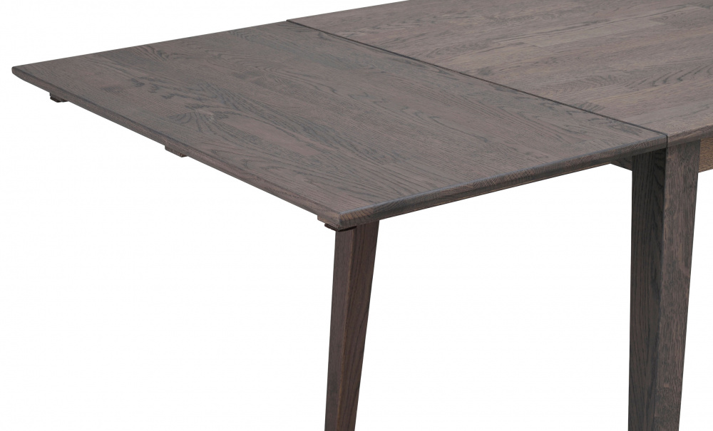 FILIPPA Klaffbord 80+45 Mrkbrun ek i gruppen Matplats / Bord / Matbord hos SoffaDirekt.se (113839)
