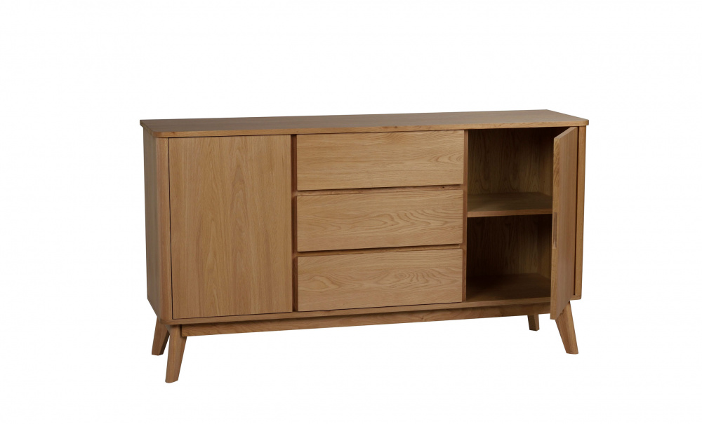 YUMI Sideboard 152 Ek i gruppen Vardagsrum / Soffbord / Sidobord hos SoffaDirekt.se (116905)