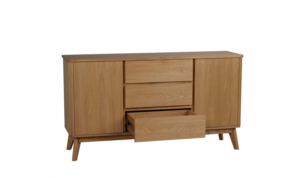 YUMI Sideboard 152 Ek i gruppen Vardagsrum / Soffbord / Sidobord hos SoffaDirekt.se (116905)