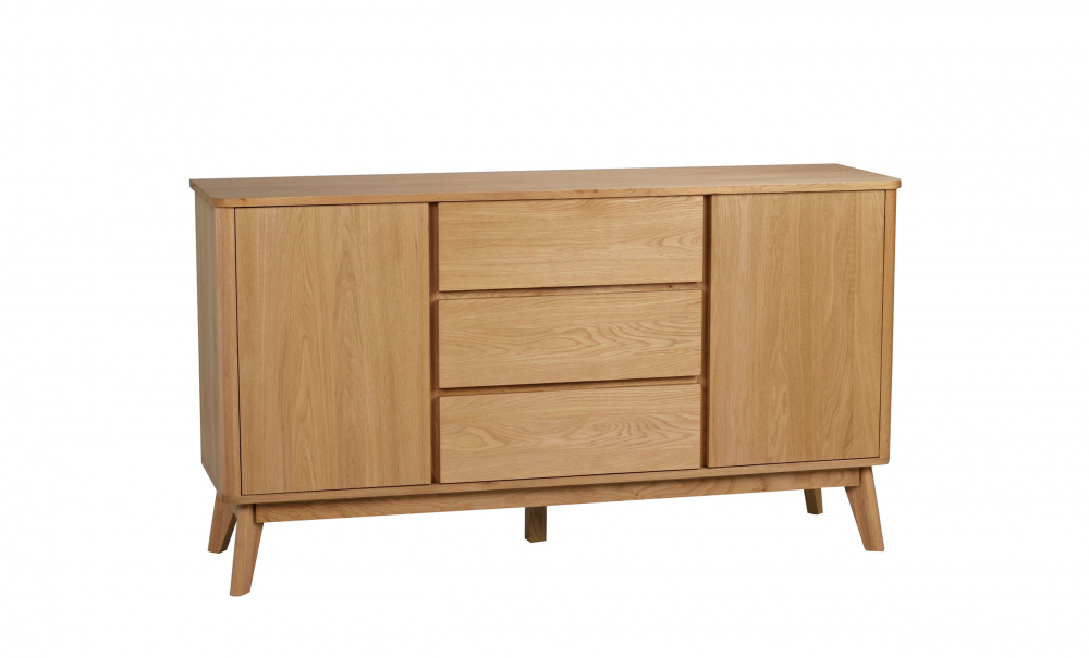 YUMI Sideboard 152 Ek i gruppen Vardagsrum / Soffbord / Sidobord hos SoffaDirekt.se (116905)