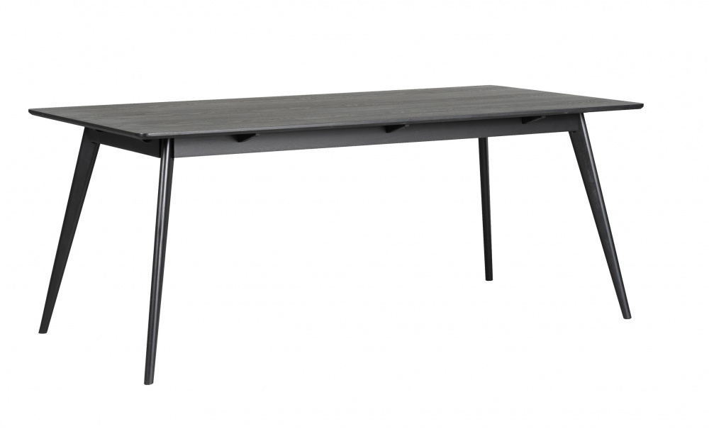 YUMI Matbord 190x90 Svartbetsad ask i gruppen Matplats / Bord / Matbord hos SoffaDirekt.se (116927)