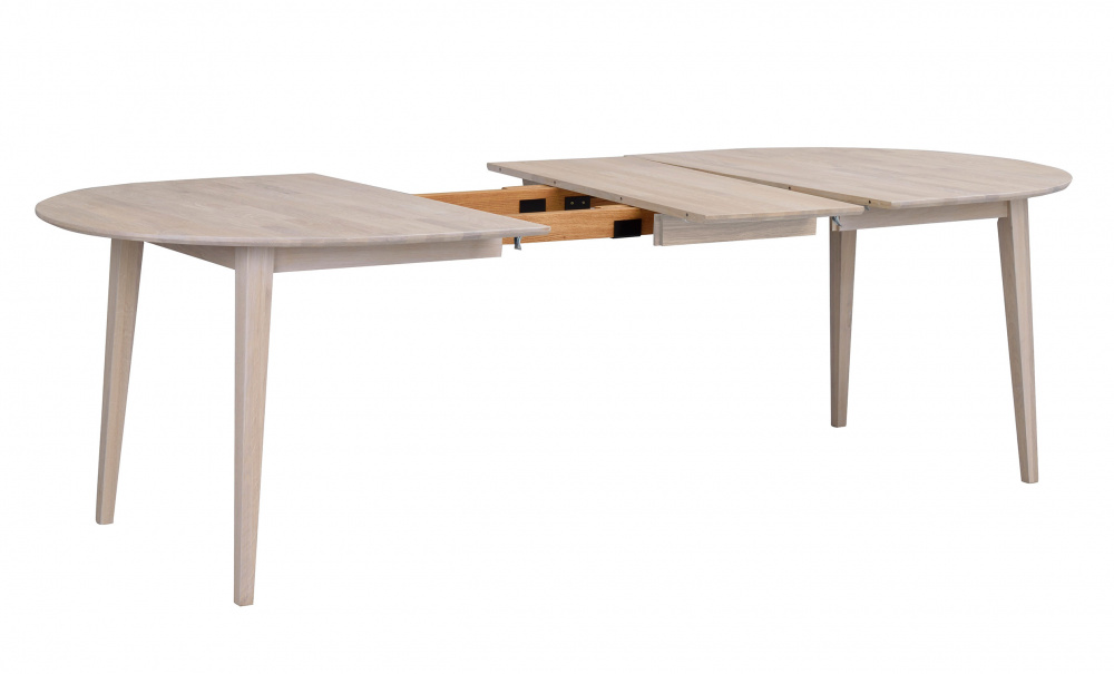FILIPPA Matbord Ovalt 170 Vitpigment i gruppen Matplats / Bord / Matbord hos SoffaDirekt.se (117629-1)