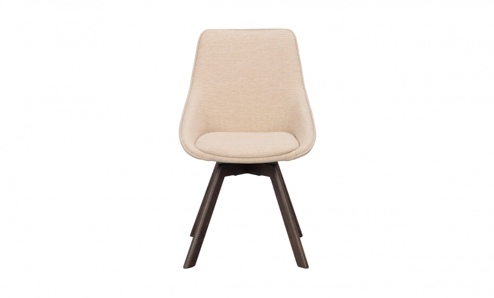 ALISON Stol Ljusbeige/Brun i gruppen Matplats / Sittmbler / Stolar hos SoffaDirekt.se (117862)