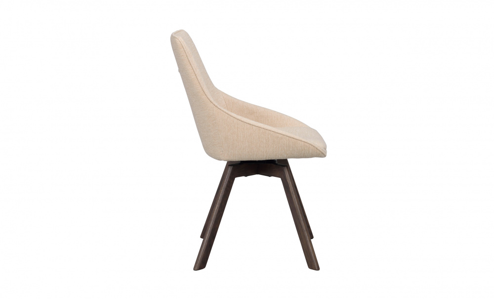 ALISON Stol Ljusbeige/Brun i gruppen Matplats / Sittmbler / Stolar hos SoffaDirekt.se (117862)