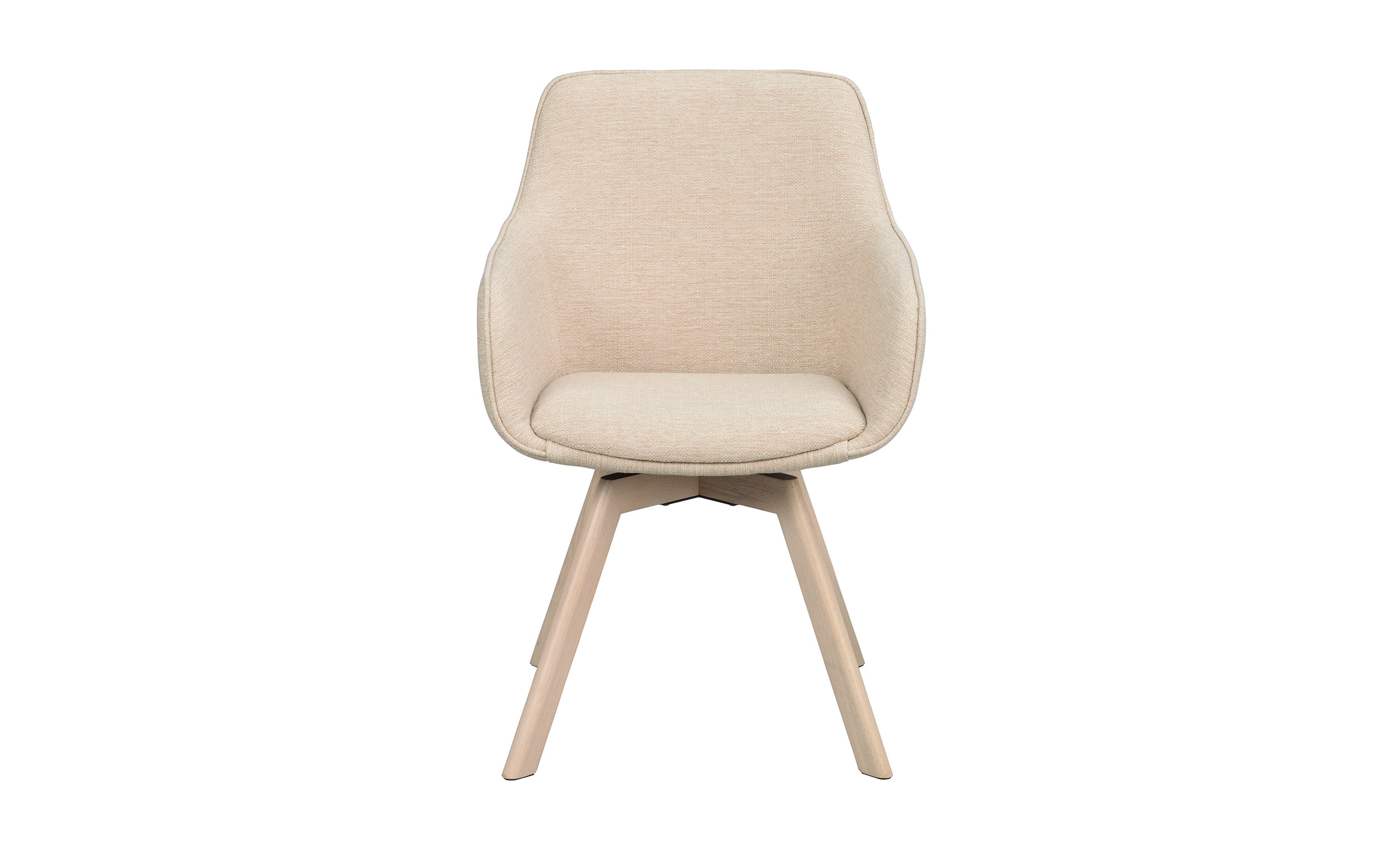 ALISON Karmstol Ljusbeige/Vitpigmenterad