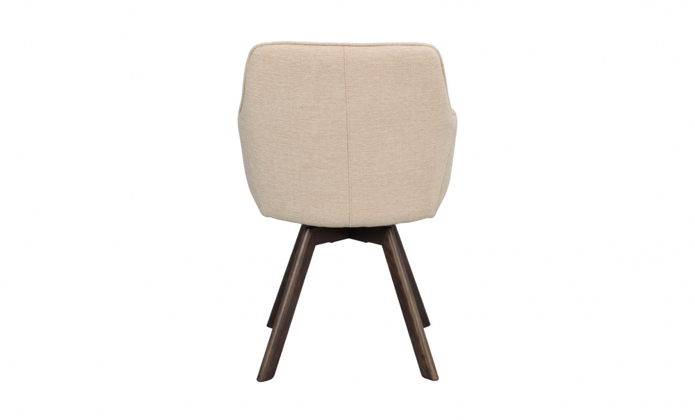 ALISON Karmstol Ljusbeige/Brun i gruppen Matplats / Sittmbler / Stolar hos SoffaDirekt.se (117882)