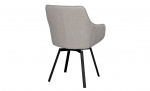 ALISON Karmstol Snurr Beige/Svart Byt till bild nr 3 (ALISON Karmstol Snurr Beige/Svart)