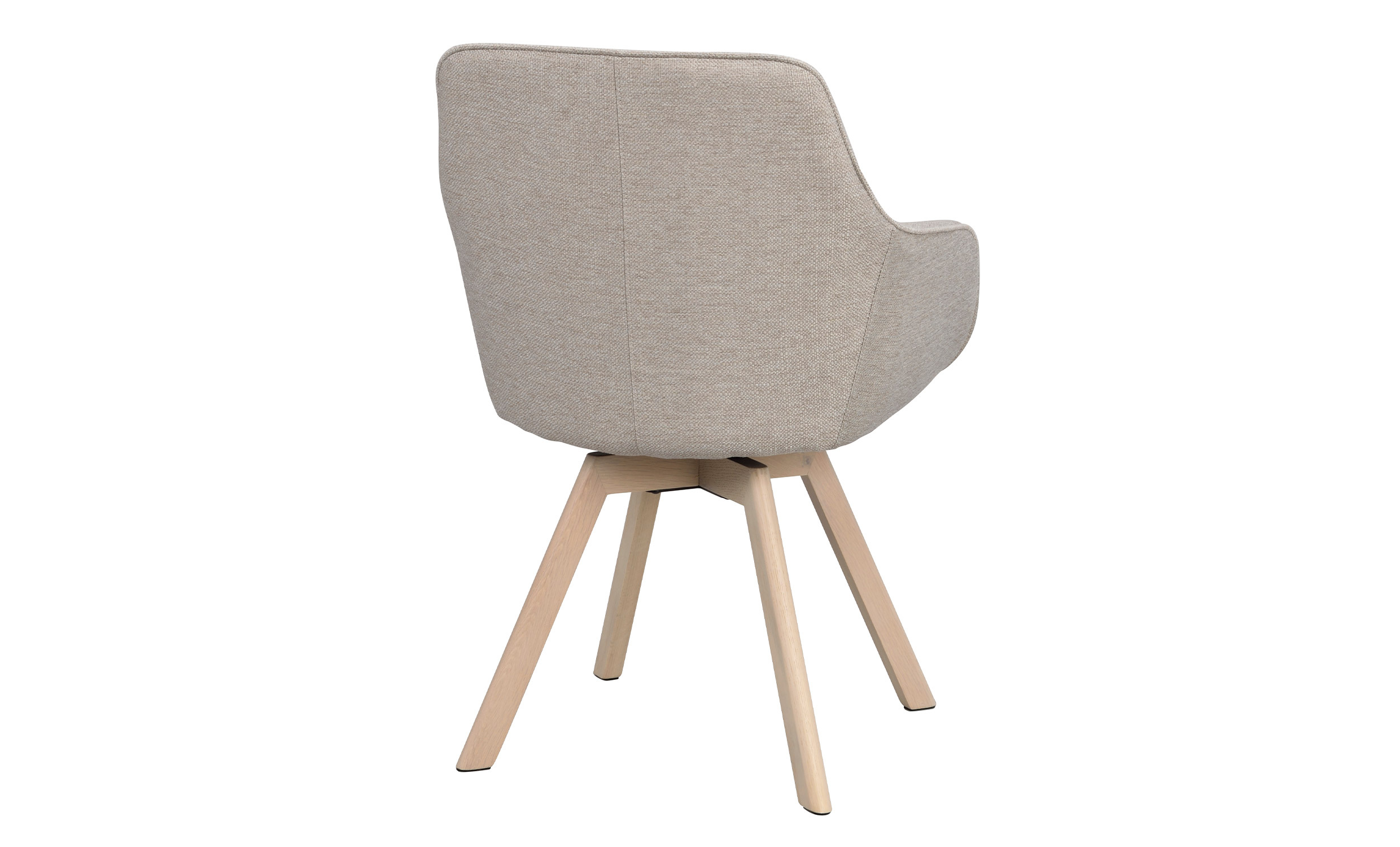 ALISON Karmstol Snurr Beige