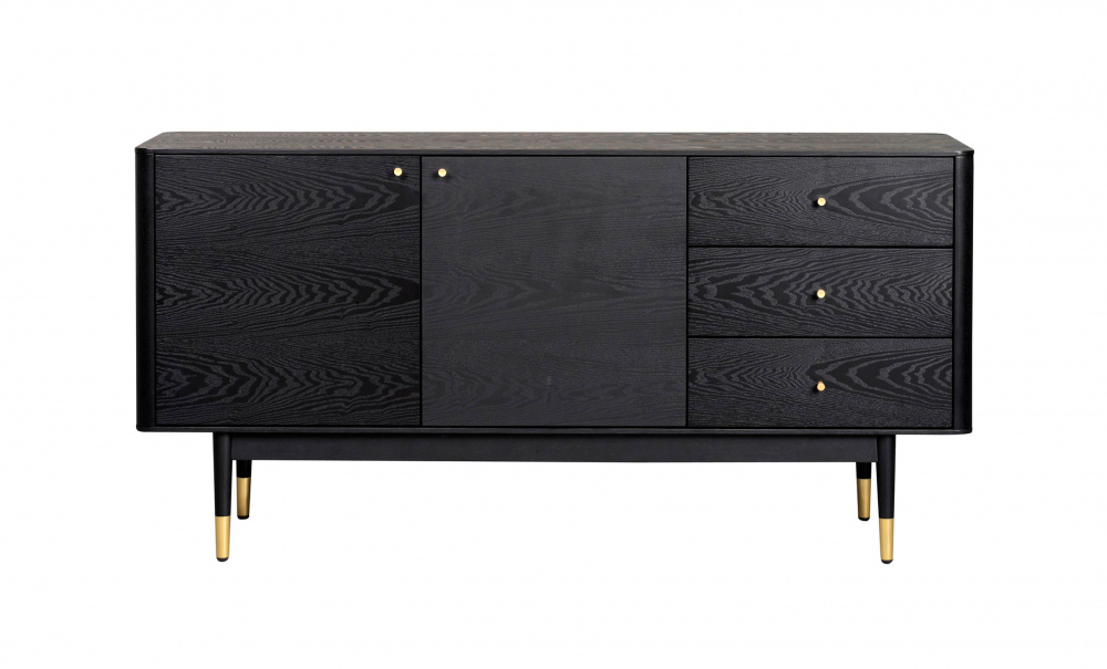 FENWOOD Sideboard Svart i gruppen Vardagsrum / Frvaringsmbler / Sideboards hos SoffaDirekt.se (118602)