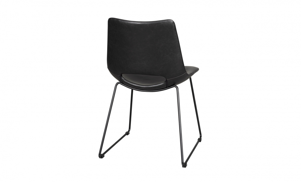 MARIO Stol Konstlder Svart i gruppen Matplats / Sittmbler / Stolar hos SoffaDirekt.se (118612)