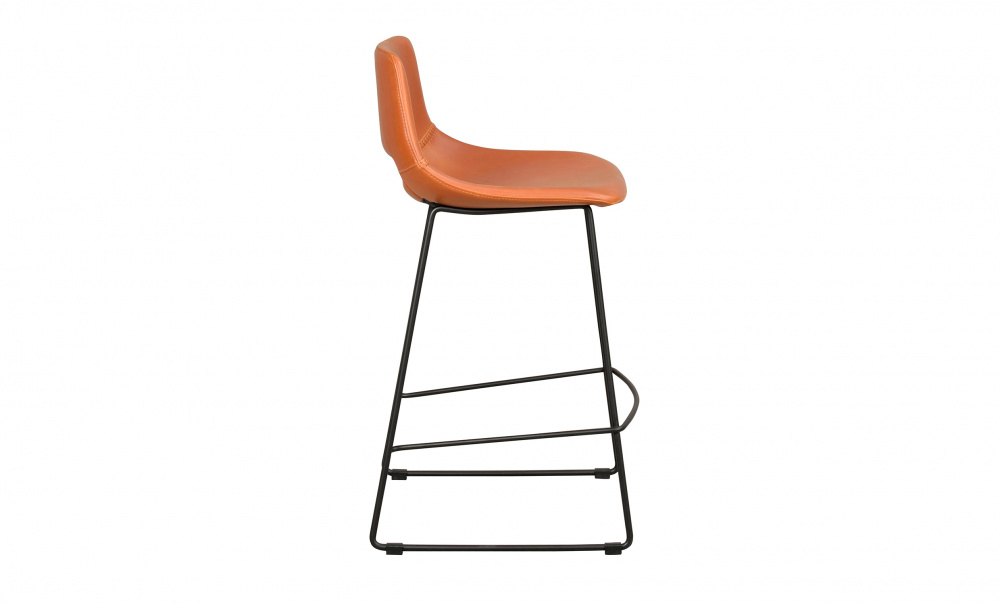 MANNING Barstol Konstlder Cognac i gruppen Matplats / Sittmbler / Barstolar hos SoffaDirekt.se (118616)