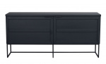 Byt till bild nr 1 (EVERETT Sideboard 160 Svart)