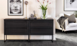 Byt till bild nr 2 (EVERETT Sideboard 160 Svart)