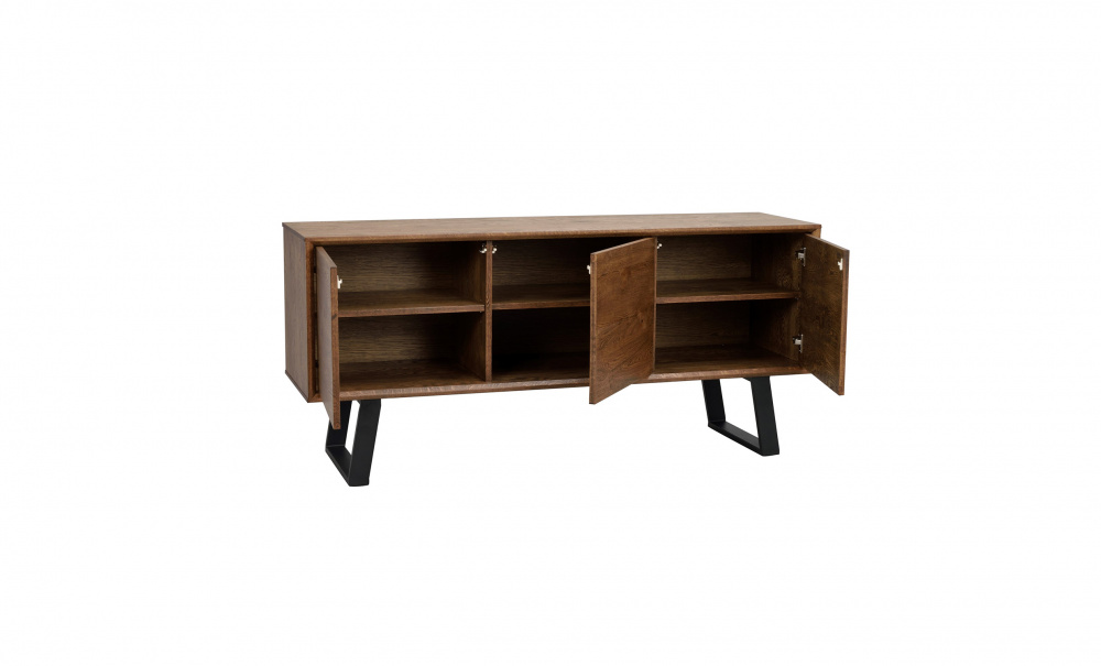 MELVILLE Sidobord Brun Ek i gruppen Vardagsrum / Frvaringsmbler / Sideboards hos SoffaDirekt.se (119376)