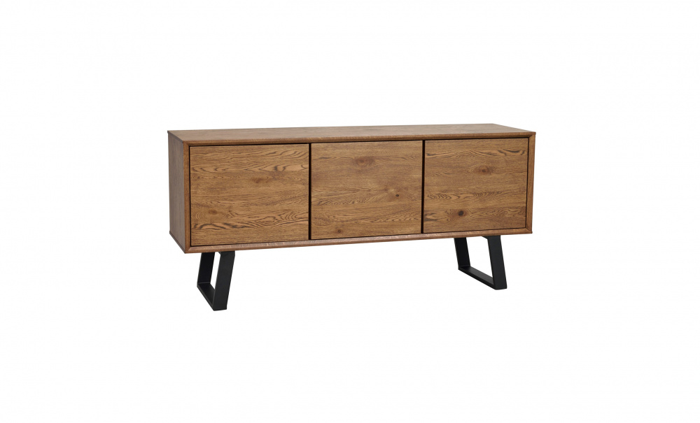 MELVILLE Sidobord Brun Ek i gruppen Vardagsrum / Frvaringsmbler / Sideboards hos SoffaDirekt.se (119376)