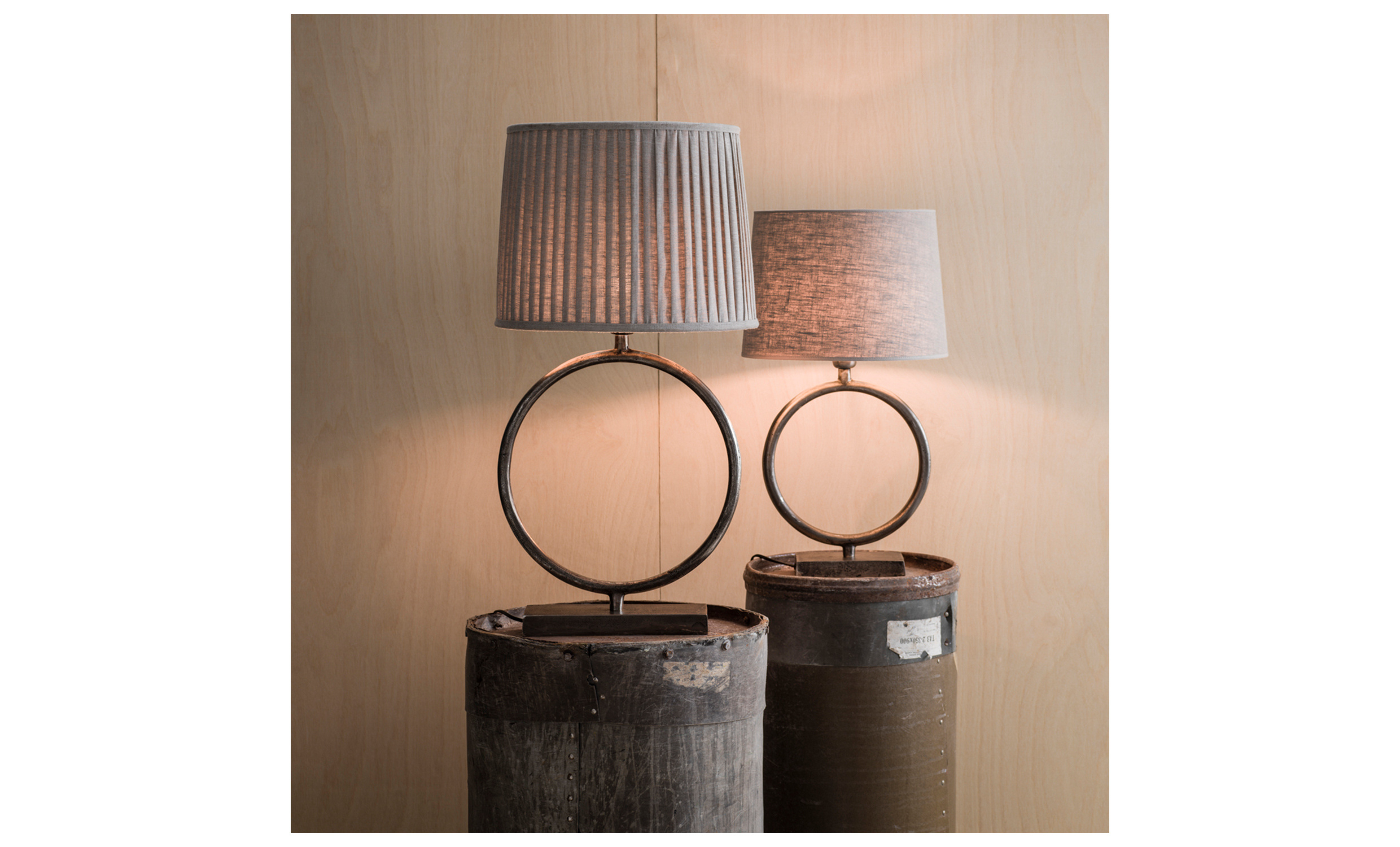 CIRCLE Lampfot Rnickel 43