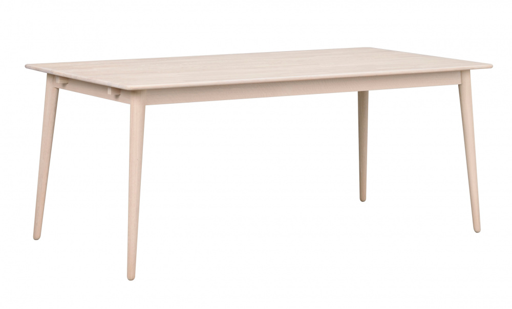 TYLER Matbord 180 Vitpigmenterad ek i gruppen Matplats / Bord / Matbord hos SoffaDirekt.se (119702)