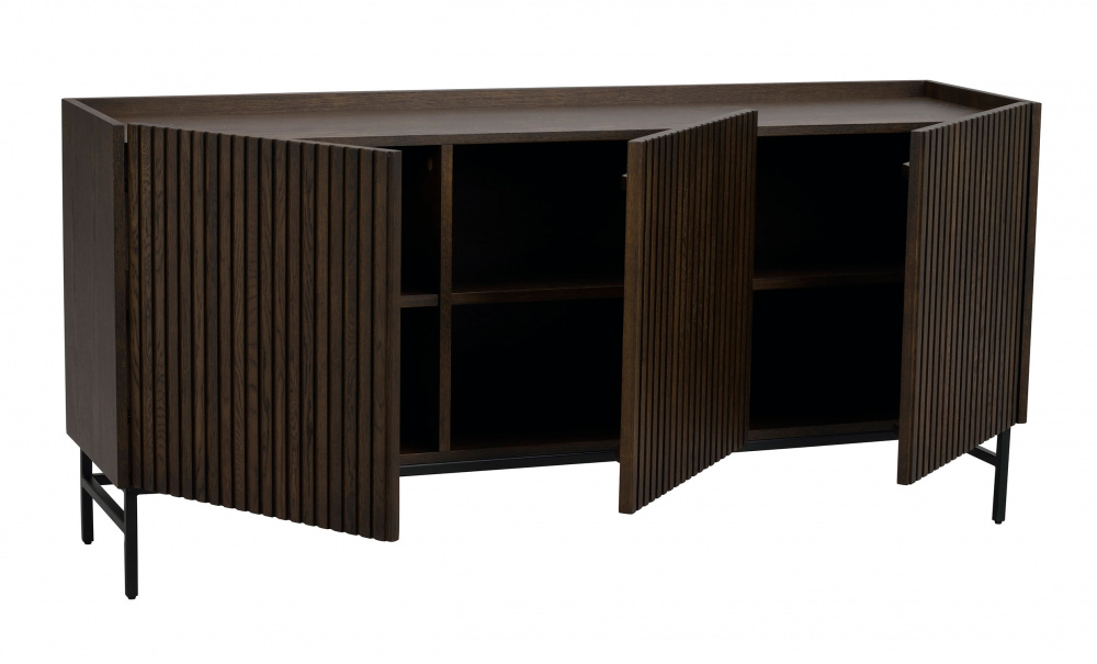 HALIFAX Sideboard 160 Brun i gruppen Vardagsrum / Frvaringsmbler / Sideboards hos SoffaDirekt.se (119916)