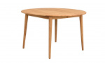 Byt till bild nr 1 (TYLER Matbord Runt 120/165 Ek)
