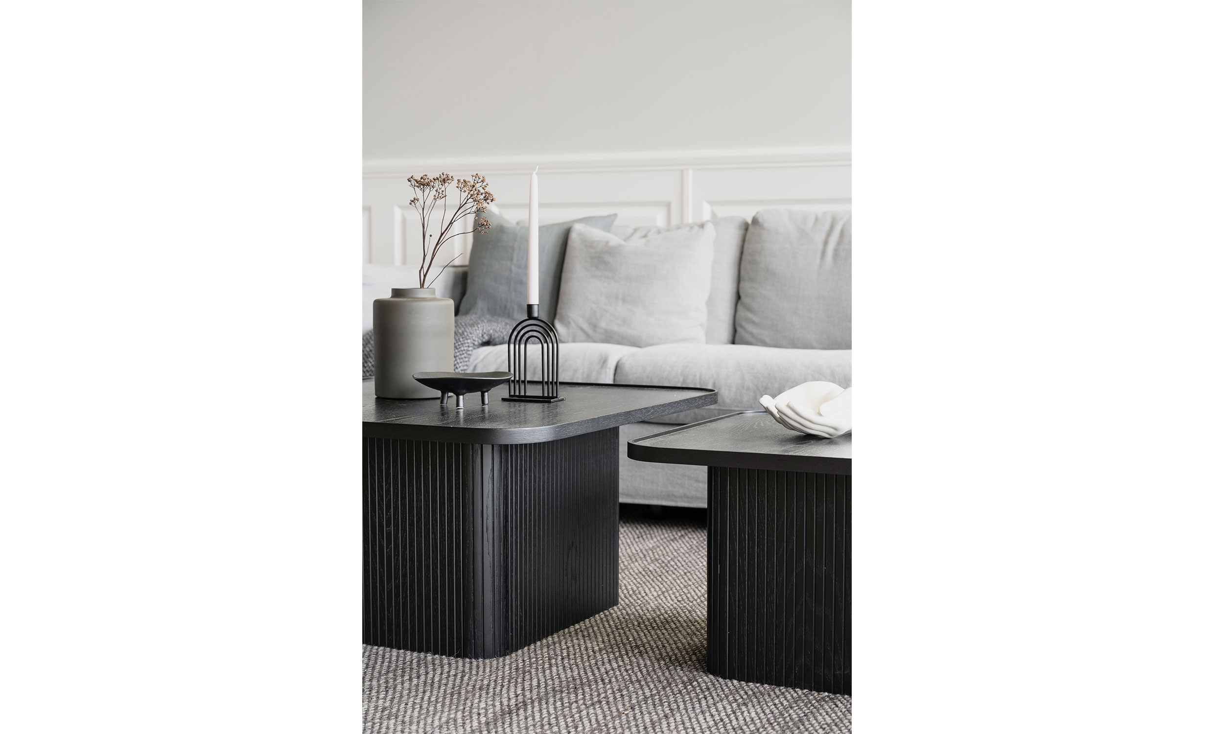 SULLIVAN Soffbord 60x60 Svart