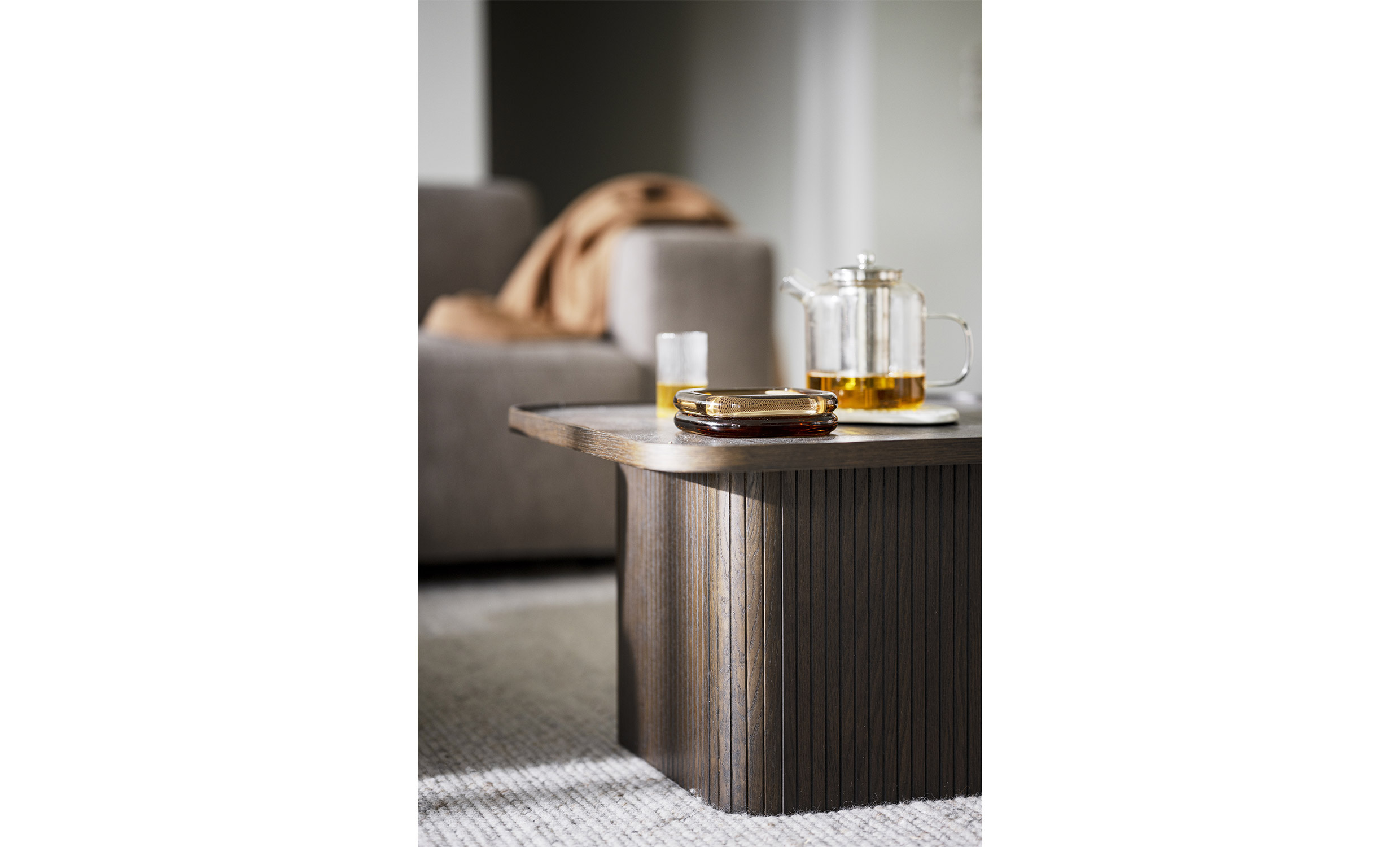 SULLIVAN Soffbord 60x60 Brun