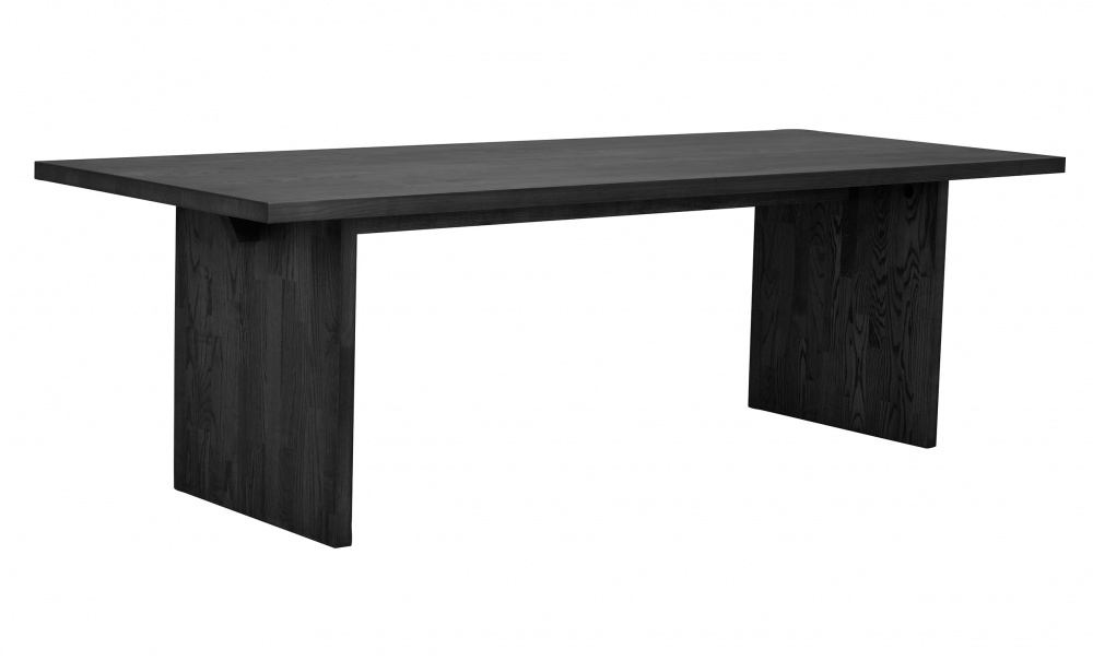 EMMETT Matbord 240 Svart Ask i gruppen Matplats / Bord / Matbord hos SoffaDirekt.se (120354)