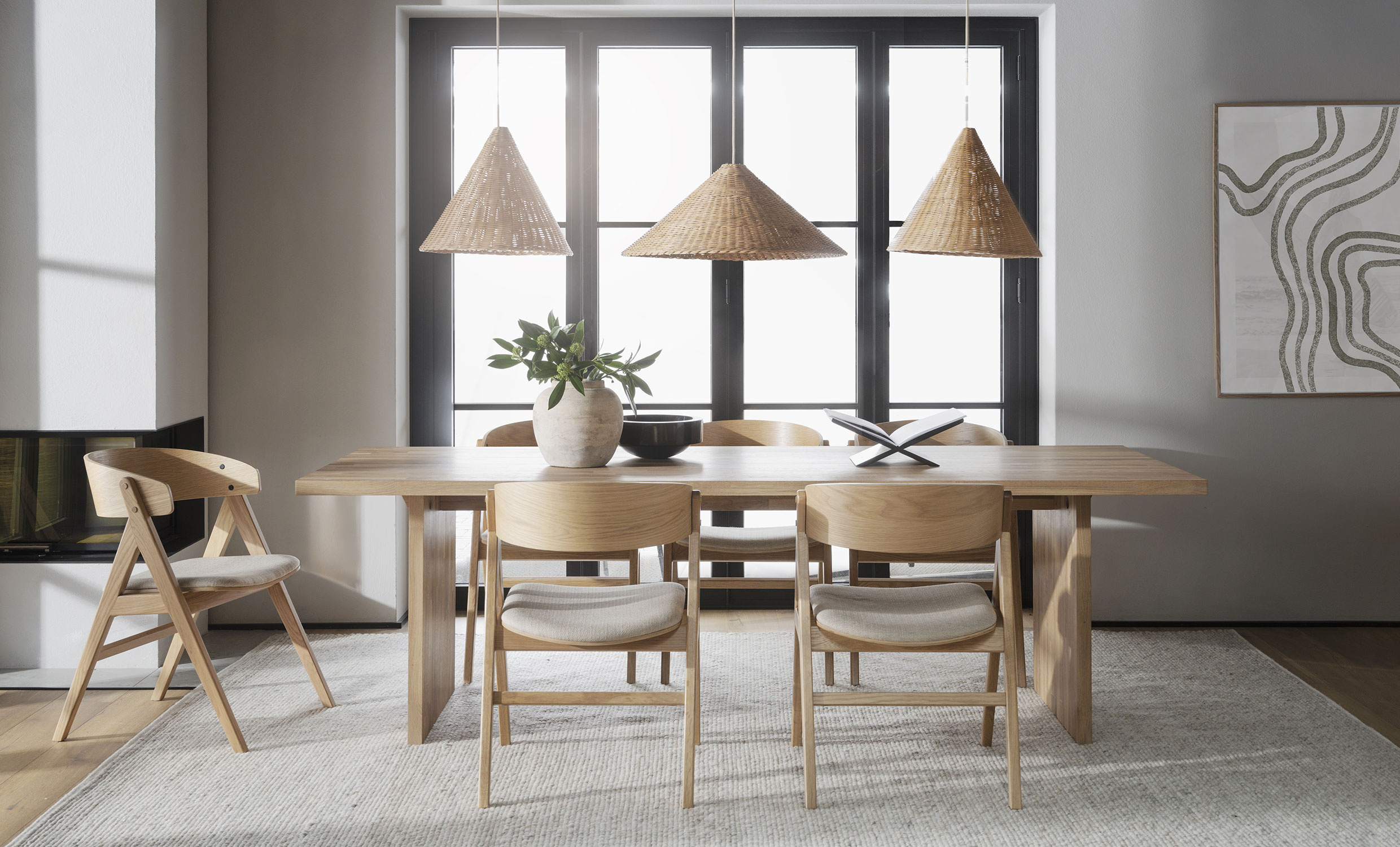 EMMETT Matbord 240 Ek