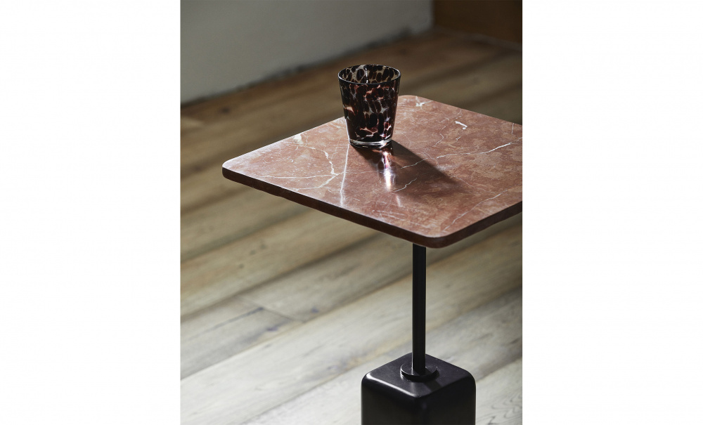 CHAO Sidobord Marble Rost i gruppen Vardagsrum / Soffbord / Sidobord hos SoffaDirekt.se (1205)