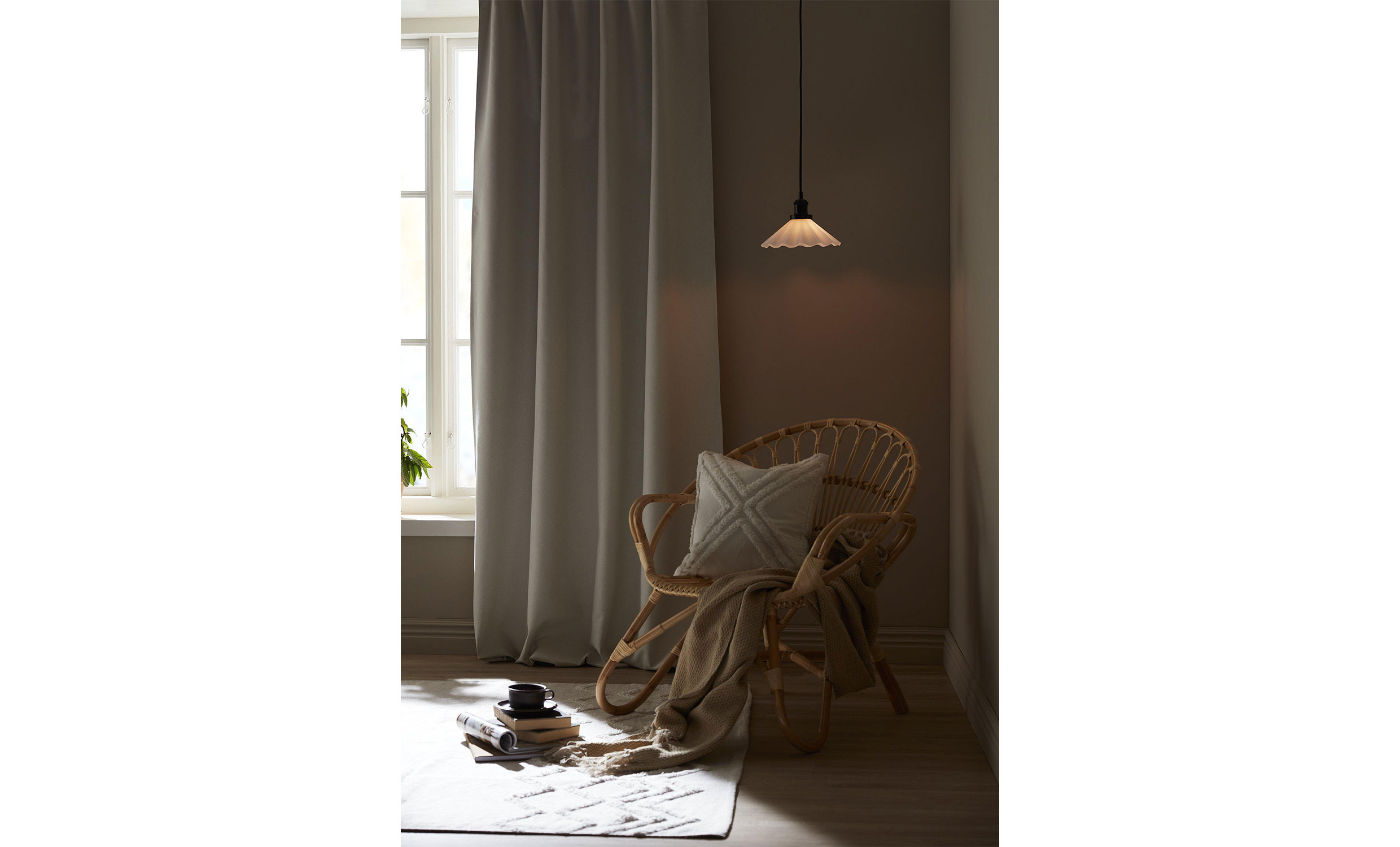 COLIN Gardin 1P Beige 270x280cm