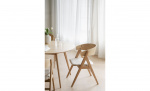 WATERTON Karmstol ek/beige