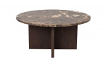 BROOKSVILLE Soffbord Brun Marmor/Brun Ek Byt till bild nr 1 (BROOKSVILLE Soffbord Brun Marmor/Brun Ek)